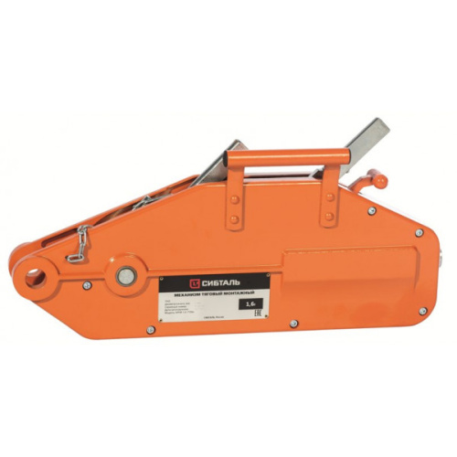 Лебедка МТМ 1,6 т 20 м | Монтажно тяговый механизм СибТаль купить в Москве с доставкой по всей России | ProtosMarket.ru