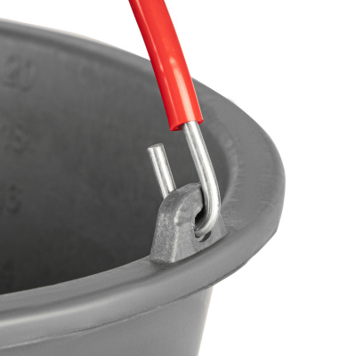 Ведро строительное пластмассовое 20 л, ударопрочное, обрезиненная ручка Matrix по ценам производителя в Екатеринбурге с доставкой по всей России