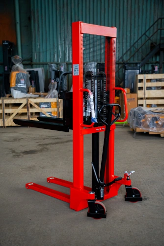 Штабелер гидравлический 2,0 т 1,6 м TOR CTY-E с раздвижными вилами по ценам производителя в Екатеринбурге с доставкой по всей России