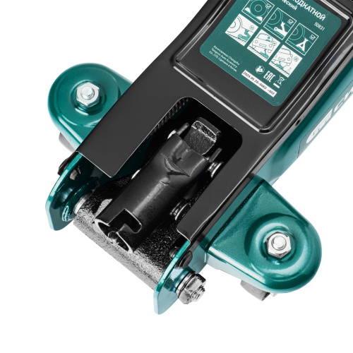 Домкрат гидравлический подкатной, 2 т, 85-330 мм, низкий подхват, в пласт. кейсе Сибртех по ценам производителя в Екатеринбурге с доставкой по всей России