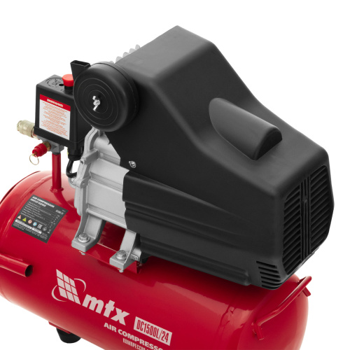 Компрессор воздушный DC1500L/24, 1,5 кВт, 24 л, 210 л/мин MTX по ценам производителя в Екатеринбурге с доставкой по всей России