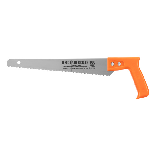 Ножовка по дереву, 300 мм, 3 сменных полотна, пластиковая рукоятка по ценам производителя в Екатеринбурге с доставкой по всей России