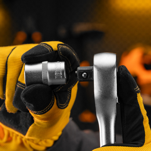 Ключ-трещотка 1/2", 90 зубьев, с быстрым сбросом, CrV Denzel по ценам производителя в Екатеринбурге с доставкой по всей России