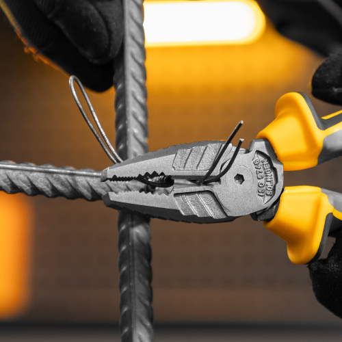 Плоскогубцы комбинированные 180 мм, трехкомпонентные рукоятки Denzel по ценам производителя в Екатеринбурге с доставкой по всей России