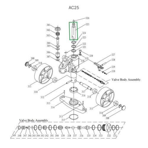 Шток гидроцилиндра для гидравлических тележек DF25 по ценам производителя в Екатеринбурге с доставкой по всей России
