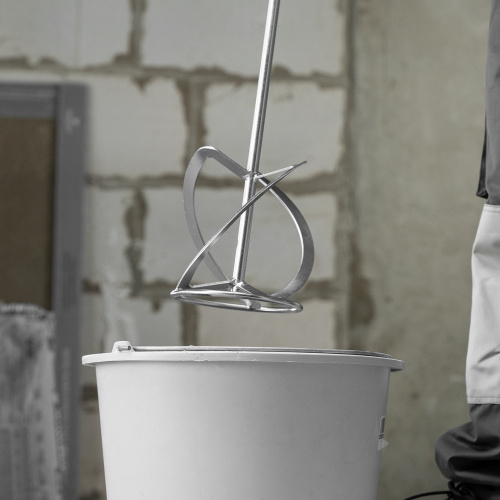 Насадка для миксера, для тяжелых растворов, 160 х 590 мм, оцинкованная, хвостовик резьба М14 Сибртех по ценам производителя в Екатеринбурге с доставкой по всей России