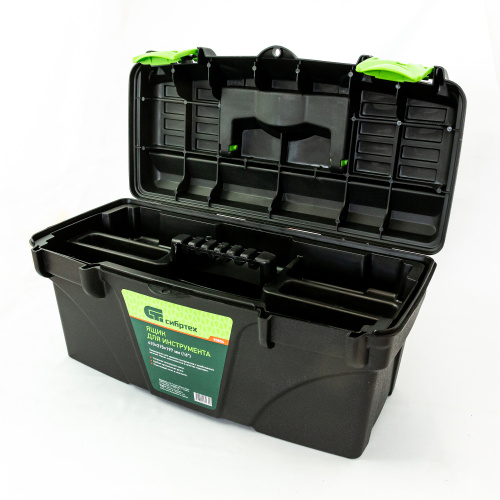 Ящик для инструмента, 410 х 215 х 197 мм, 16", пластик Сибртех по ценам производителя в Екатеринбурге с доставкой по всей России