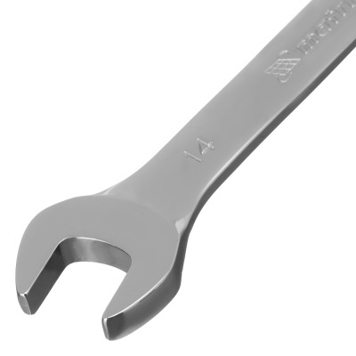 Ключ комбинированный трещоточный, 14 мм, CrV, зеркальный хром Matrix Professional по ценам производителя в Екатеринбурге с доставкой по всей России