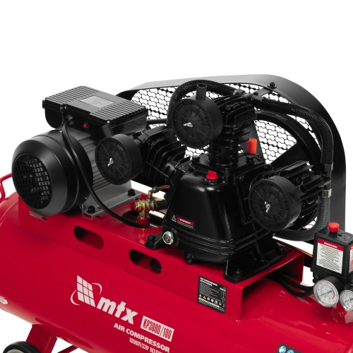 Компрессор воздушный ременный привод КР3000/100  3,0 кВт, 100 литров, 510 л/мин МТХ по ценам производителя в Екатеринбурге с доставкой по всей России