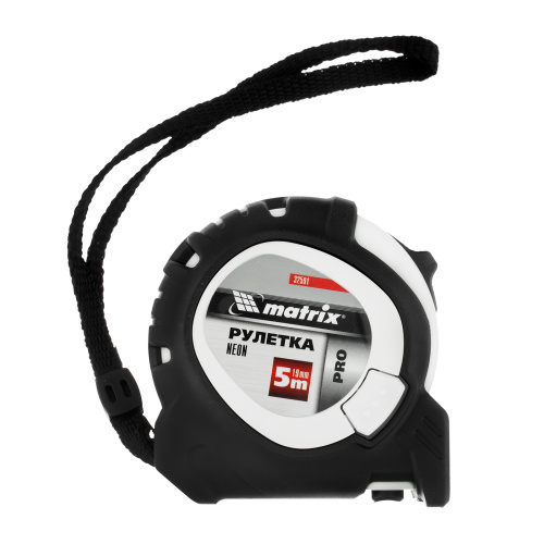 Рулетка Neon,5 м x 19 мм,обрезиненный корпус,3 фиксации,Pro Matrix по ценам производителя в Екатеринбурге с доставкой по всей России