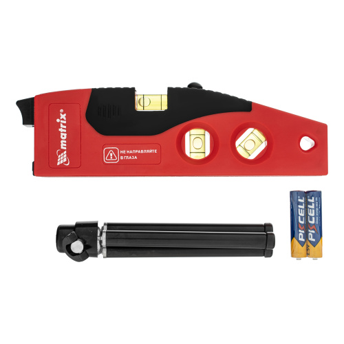 Лазерный уровень, 180 мм, 220 мм штатив, 4 глазка Matrix по ценам производителя в Екатеринбурге с доставкой по всей России