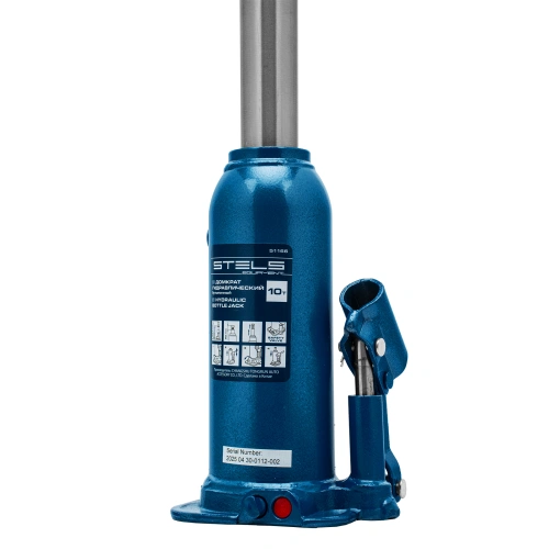 Домкрат гидравлический бутылочный, 10 т, h подъема 222-447 мм Stels по ценам производителя в Екатеринбурге с доставкой по всей России