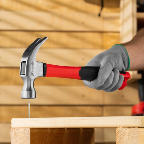 Молоток-гвоздодер optimal, 450 г, фибергласовая обрезиненная рукоятка Matrix по ценам производителя в Екатеринбурге с доставкой по всей России