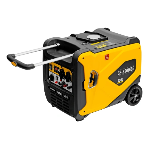 Генератор инверторный GS-5500iSE, 5,5 кВт, 230 В, закрытый корпус,электростартер Denzel по ценам производителя в Екатеринбурге с доставкой по всей России