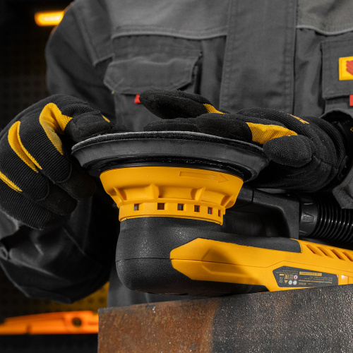 Машина шлифовальная орбитальная бесщет OS-150-BL, 350 Вт, 4000-10000 об/мин Denzel по ценам производителя в Екатеринбурге с доставкой по всей России