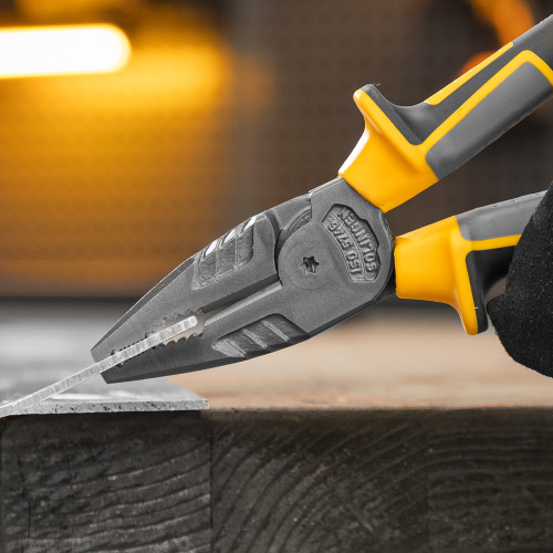 Плоскогубцы комбинированные 205 мм, трехкомпонентные рукоятки Denzel по ценам производителя в Екатеринбурге с доставкой по всей России