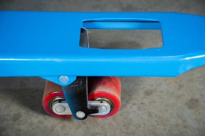 Тележка гидравлическая широковильная 2500 кг 1220х685 мм полиуретановые колеса TOR RHP по ценам производителя в Екатеринбурге с доставкой по всей России