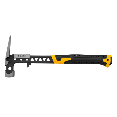 Молоток строительный 450 г, цельнокованый,боек с магнитом, двухкомп. обрезин. рук-ка Denzel по ценам производителя в Екатеринбурге с доставкой по всей России