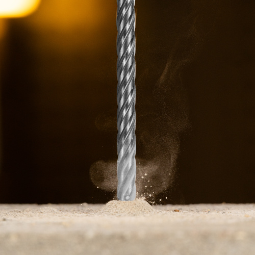 Бур по бетону, цельная крестовая пластина, 10x215 мм, SDS PLUS Denzel по ценам производителя в Екатеринбурге с доставкой по всей России