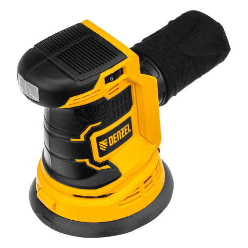 Машина шлифовальная эксцентриковая аккумуляторная COS-125-0, 18В Li-Ion Denzel по ценам производителя в Екатеринбурге с доставкой по всей России
