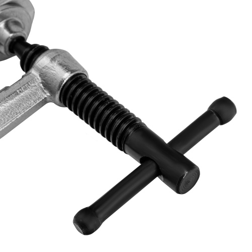 Струбцина F-образная, 100x300мм, кованая Denzel по ценам производителя в Екатеринбурге с доставкой по всей России