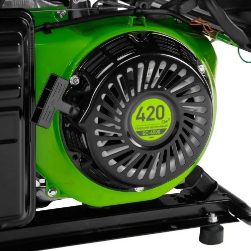 Генератор бензиновый БС-6500, 5.5 кВт, 230В, четырехтактный, 25 л, ручной стартер Сибртех по ценам производителя в Екатеринбурге с доставкой по всей России