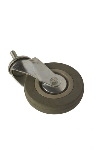 Колесо аппаратное поворотное SCtg 55 120 мм с болтом (серое) (F) по ценам производителя в Екатеринбурге с доставкой по всей России