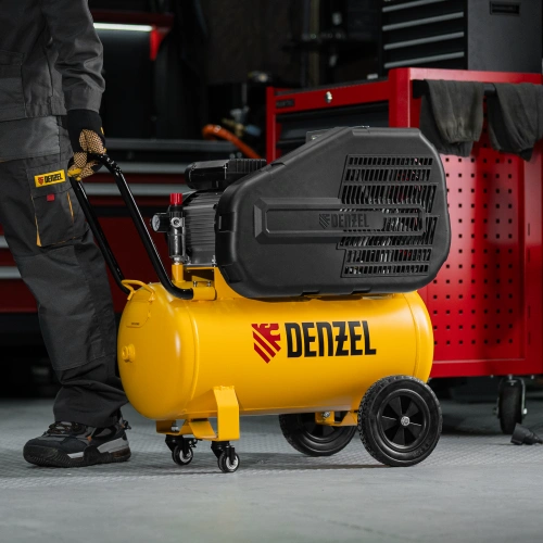 Компрессор воздушный рем. привод BCI 2100/50, 2,1 кВт, 50 литров, 400 л/мин Denzel по ценам производителя в Екатеринбурге с доставкой по всей России