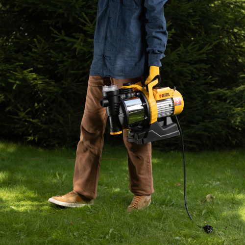 Садовый поверхностный насос GP1100SS, 1100 Вт, 4000 л/ч, подъем 45 м, пластик Denzel по ценам производителя в Екатеринбурге с доставкой по всей России