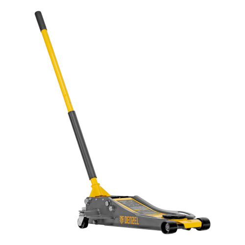 Домкрат гидравлический подкатной, 3 т, 75-500 мм, быстрый подъем, низкий подхват, проф. Denzel по ценам производителя в Екатеринбурге с доставкой по всей России