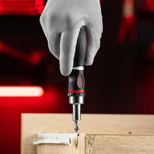 Отвертка реверсивная, набор бит, 12 шт, CrV Matrix по ценам производителя в Екатеринбурге с доставкой по всей России