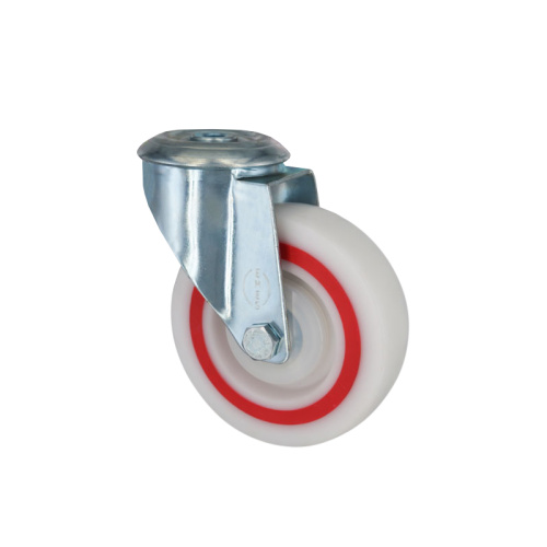 Колесо полипропиленовое под болт EM04 MBTM 125 по ценам производителя в Екатеринбурге с доставкой по всей России