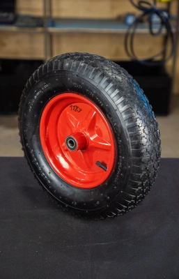 Колесо пневматическое резиновое 387 мм 4.00-8 (подшипник 16 мм) по ценам производителя в Екатеринбурге с доставкой по всей России