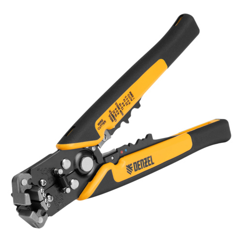 Щипцы для зачистки электропроводов 0,2-6 мм², функция обрезания проводов Denzel по ценам производителя в Екатеринбурге с доставкой по всей России
