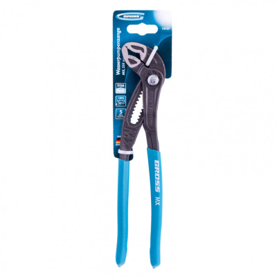 Клещи переставные, кнопочный механизм, обливные рукоятки, 250 мм Gross по ценам производителя в Екатеринбурге с доставкой по всей России