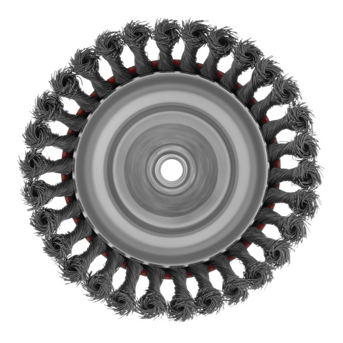 Щетка для УШМ, 150 мм, М14, "чашка", крученая проволока 0.5 мм Matrix по ценам производителя в Екатеринбурге с доставкой по всей России