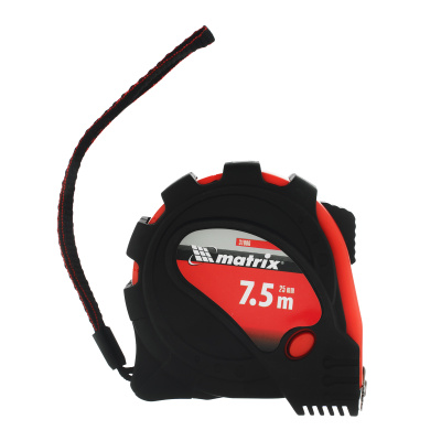 Рулетка Status Magnet 3 fixations,7,5 м х 25 мм,обрезиненный корпус,зацеп с магнитом Matrix по ценам производителя в Екатеринбурге с доставкой по всей России