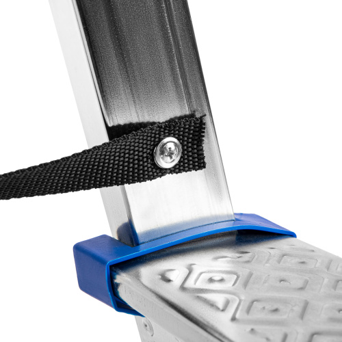 Стремянка двухсторонняя 4 ступени, сталь профиль, стальные ступени, Сибртех по ценам производителя в Екатеринбурге с доставкой по всей России