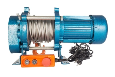 Лебедка электрическая  300 кг  30 м с канатом 220 В TOR KCD по ценам производителя в Екатеринбурге с доставкой по всей России