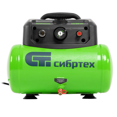 Компрессор воздушный безмаслянный BL 1100/6 1100Вт, ресивер 6 литров, 180 л/мин Сибртех по ценам производителя в Екатеринбурге с доставкой по всей России