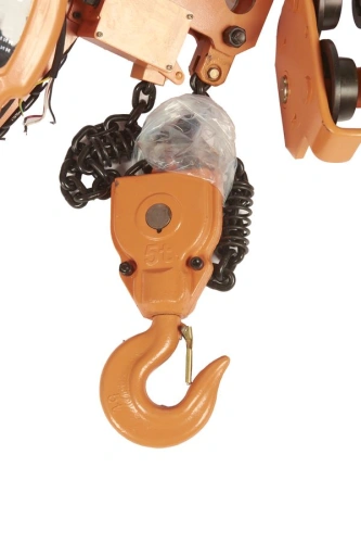 Таль передвижная с уменьшенной строительной высотой  5т  6м 380В электрическая цепная TOR HHBDSL-02 по ценам производителя в Екатеринбурге с доставкой по всей России