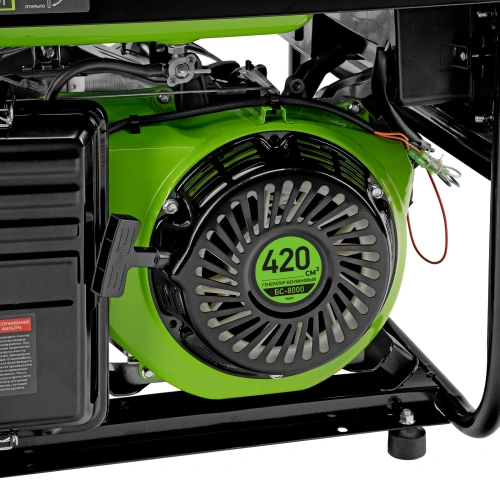 Генератор бензиновый БС-8000, 6,6 кВт, 230В, четырехтактный, 25 л, ручной стартер Сибртех по ценам производителя в Екатеринбурге с доставкой по всей России