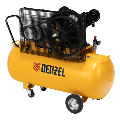 Компрессор воздушный рем. привод BCV 5500-T/200, 5,5 кВт, 200 литров, 850 л/мин Denzel по ценам производителя в Екатеринбурге с доставкой по всей России