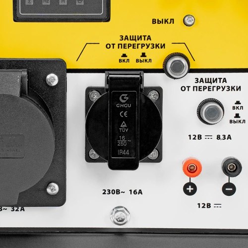 Генератор дизельный DES-55, 5,5 кВт, 230 В, 11 л, ручной стартер Denzel по ценам производителя в Екатеринбурге с доставкой по всей России