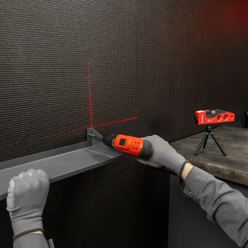 Лазерный уровень, 180 мм, 220 мм штатив, 4 глазка Matrix по ценам производителя в Екатеринбурге с доставкой по всей России