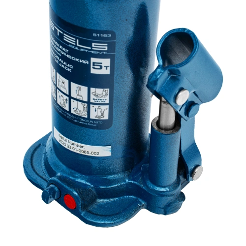 Домкрат гидравлический бутылочный, 5 т, h подъема 207-404 мм Stels по ценам производителя в Екатеринбурге с доставкой по всей России