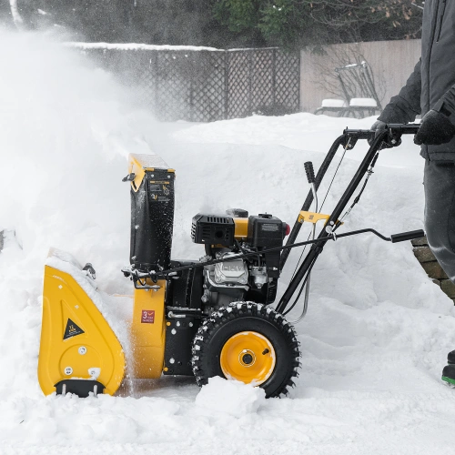 Бензиновая снегоуборочная машина SB 560, 212 cc, ручной старт Denzel по ценам производителя в Екатеринбурге с доставкой по всей России