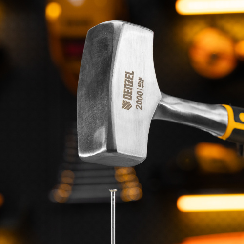 Кувалда 2 кг, цельнометаллическая, двухкомпонентная рукоятка Denzel по ценам производителя в Екатеринбурге с доставкой по всей России