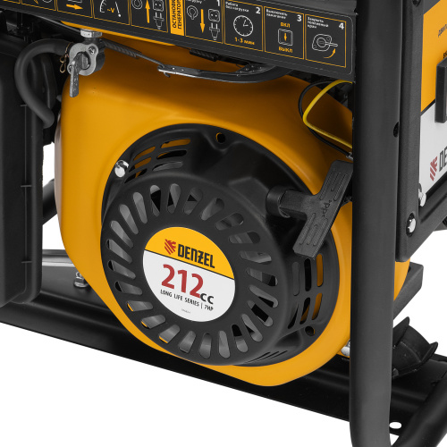 Генератор бензиновый PS 28, 2.8 кВт, 230 В, 15 л, ручной стартер Denzel по ценам производителя в Екатеринбурге с доставкой по всей России