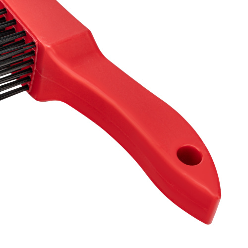 Щетка зачистная шестирядная, закаленная прямая проволока с пластиковой ручкой Matrix по ценам производителя в Екатеринбурге с доставкой по всей России